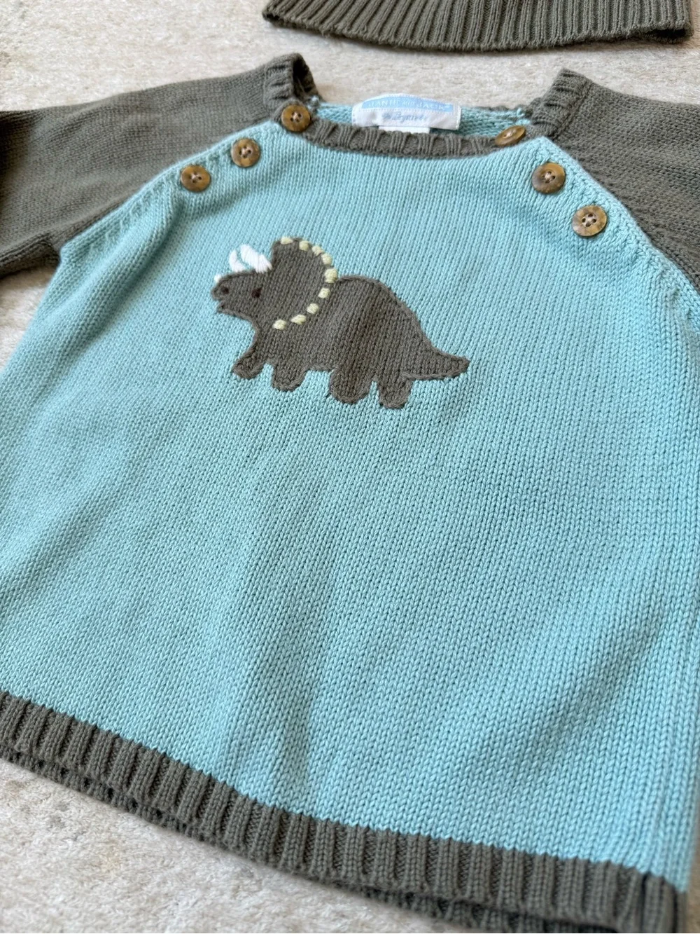 Vintage Janie and Jack Stegosaurus Bundle